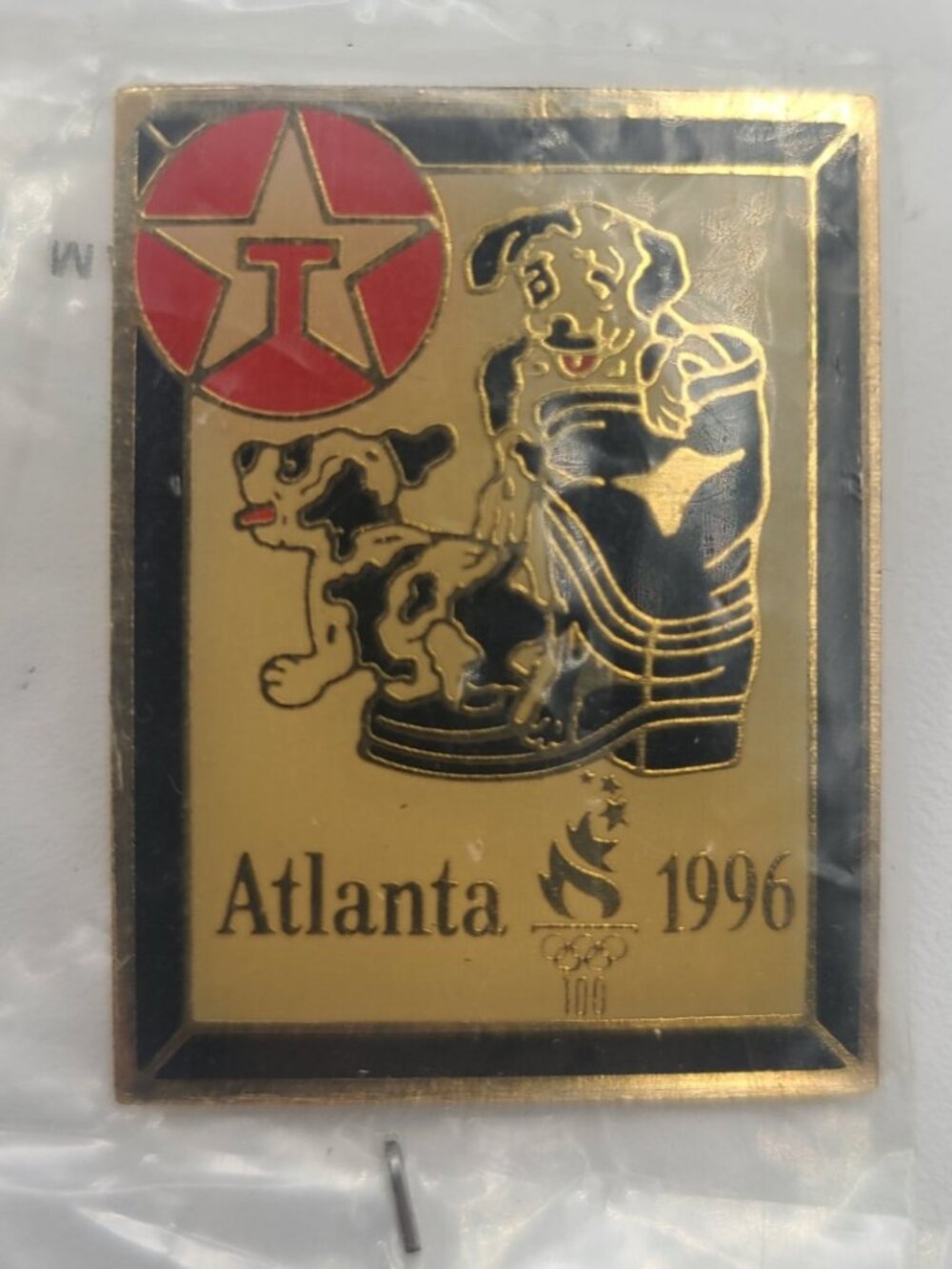 Three Texaco 1996 Atlanta Olympics Collectible Pin